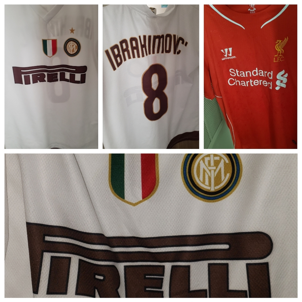 LIVERPOOL JERSEY & INTER MILAN ZLATAN IBRAHIMOVIC